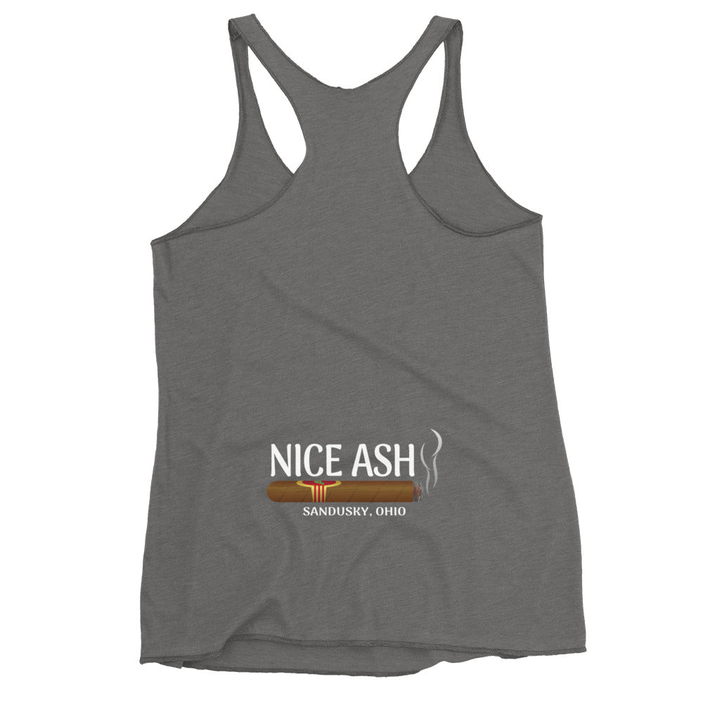 Nice Ash Women's Racerback Tank